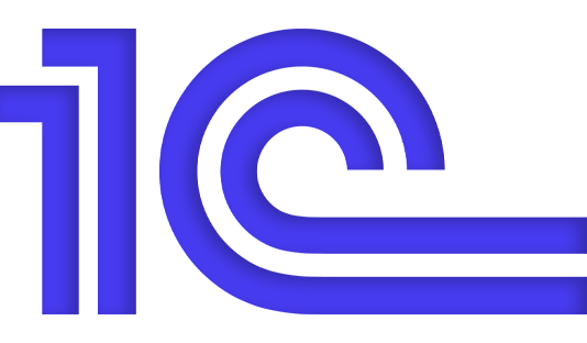 1c logo blue